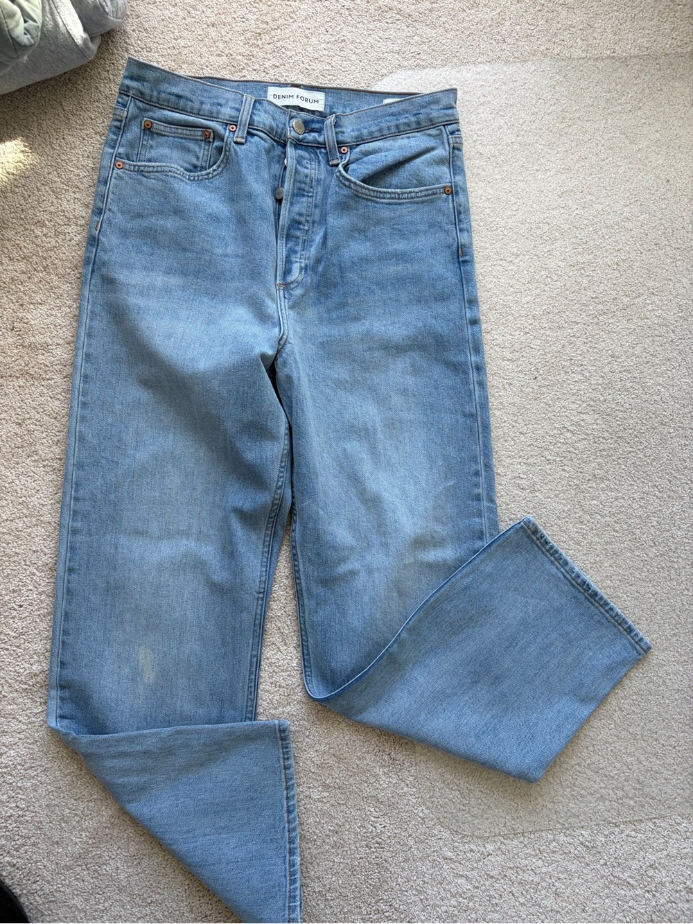 Denim Forum Arlo High Rise Straight